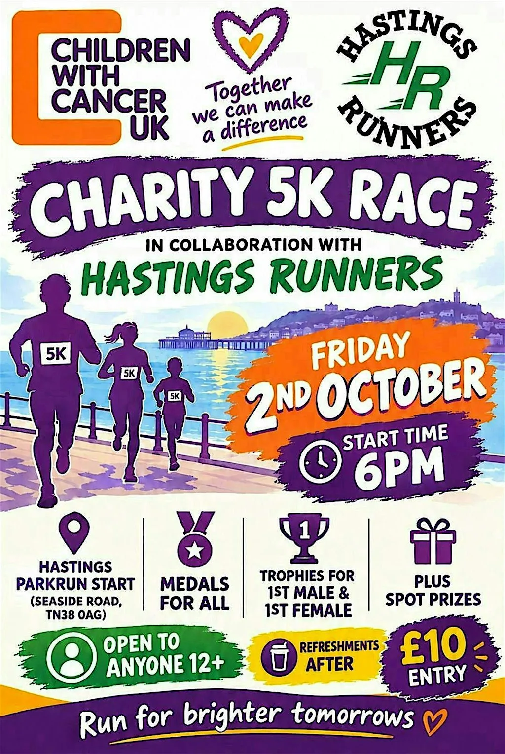 5k ChildrenwithCanceruk Charity Race