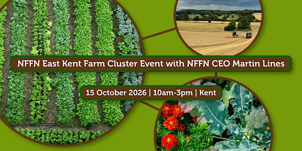 NFFN East Kent Farm Cluster Event with CEO Martin Lines at Quex Park Estate,