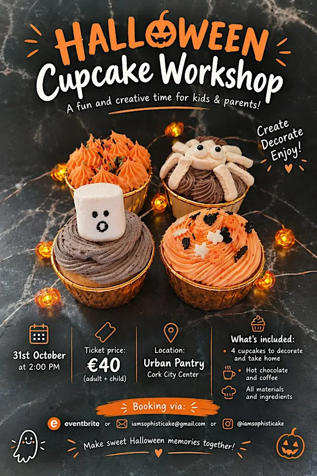 Kids & parents Halloween workshop
