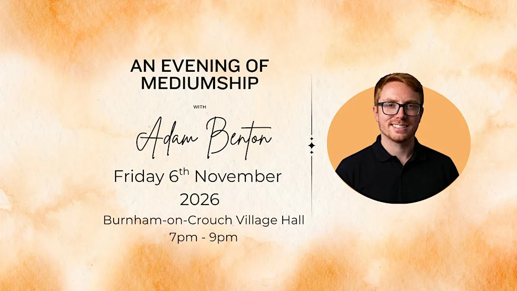 An Evening of Mediumship with Adam Benton at Burnham Village Hall