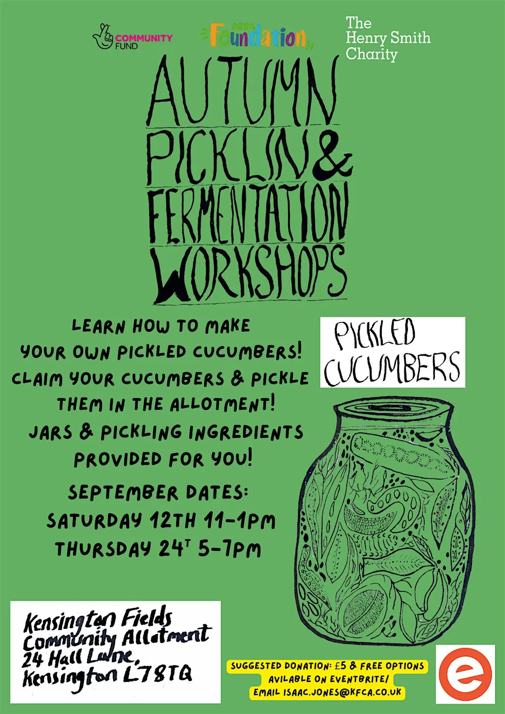 Learn how to Pickle Cucumbers at Kensington Community Allotment! II