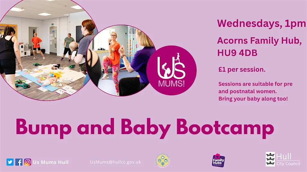 Bump & Baby Bootcamp (East) at The Acorns Family Hub