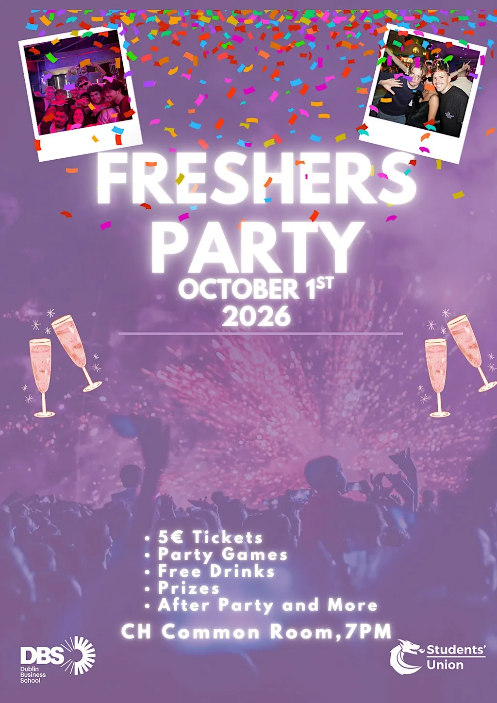 DBS Freshers Party 2026