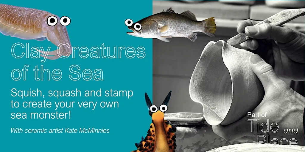 Clay Creatures of the Sea: Create your own Clay Monster! at WRAP