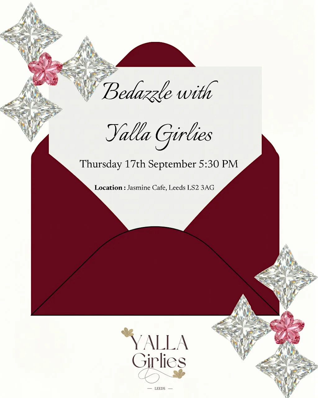 Bedazzle with Yalla Girlies Day 2 at Jasmine Cafe