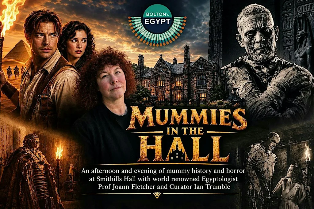 Mummies in the Hall at Smithills Hall