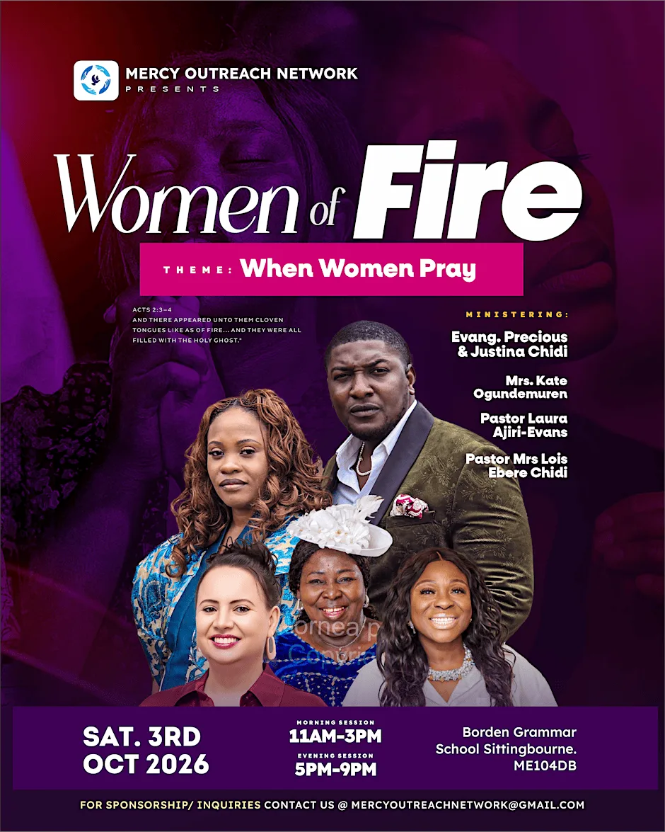 Women of Fire at Borden Grammar School