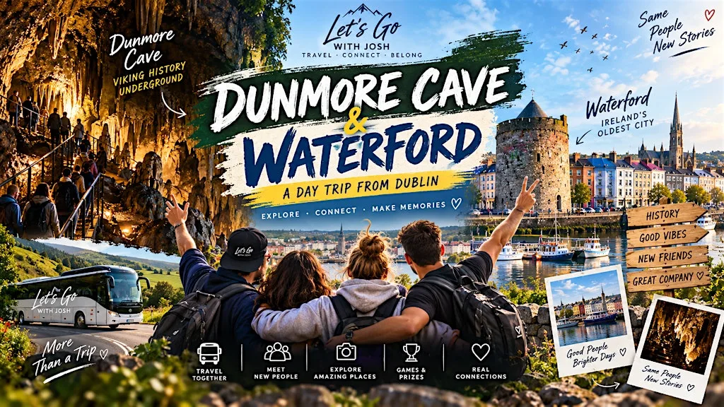 Dunmore Cave + Waterford | One-Day Community Trip from Dublin