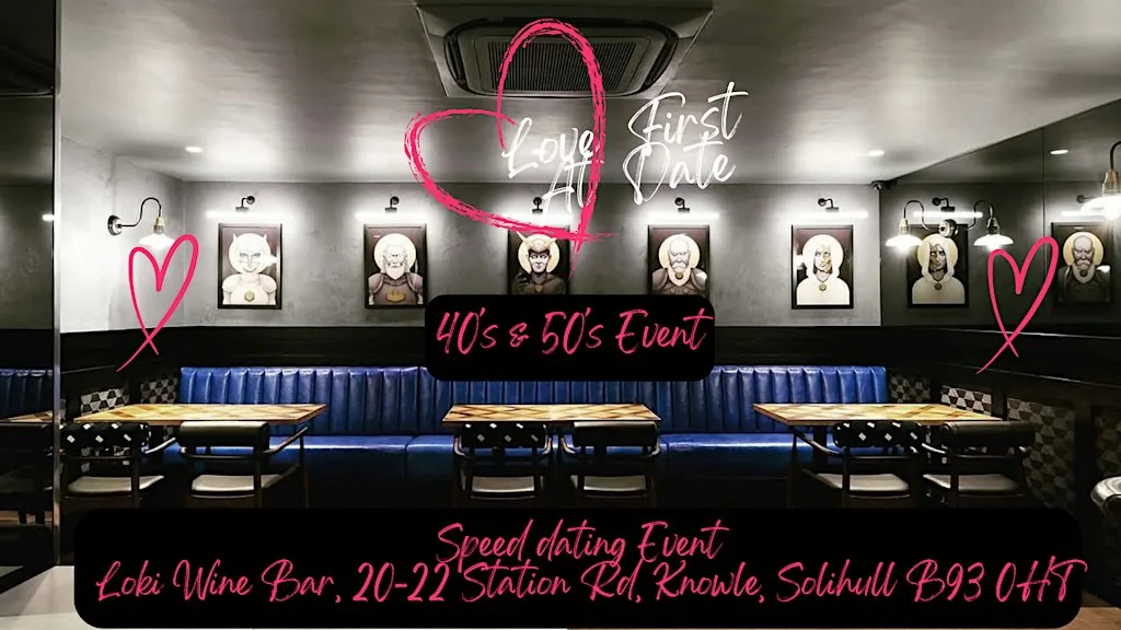 40's & 50's Speed Dating Evening in Knowle