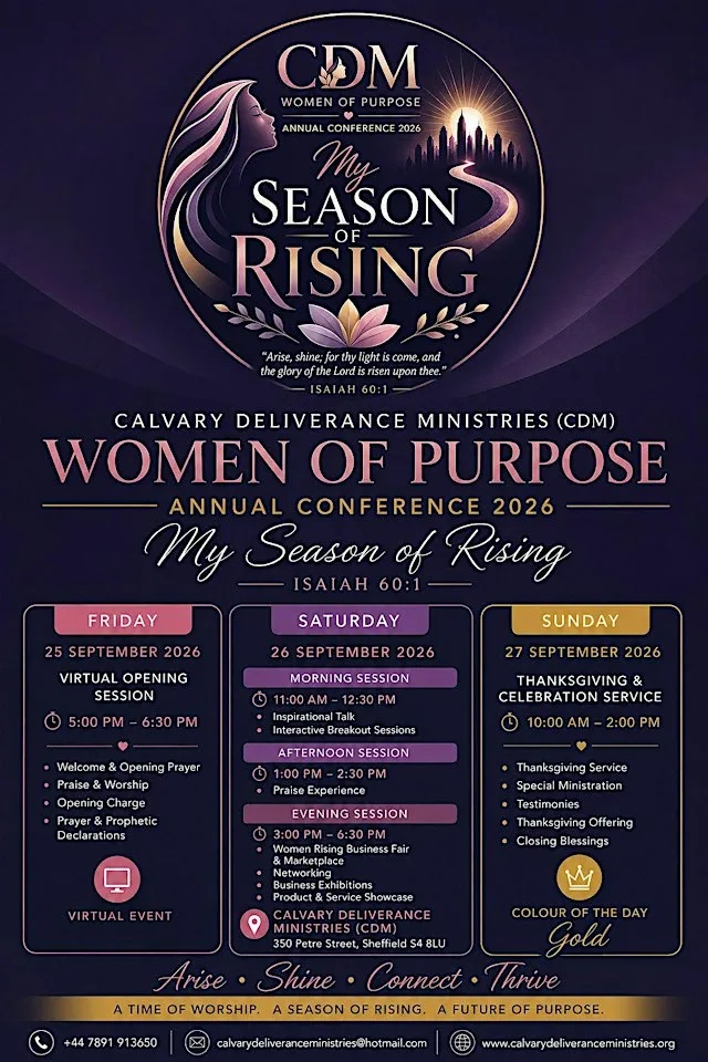 Calvary Deliverance Ministries Women of Purpose Annual Conference