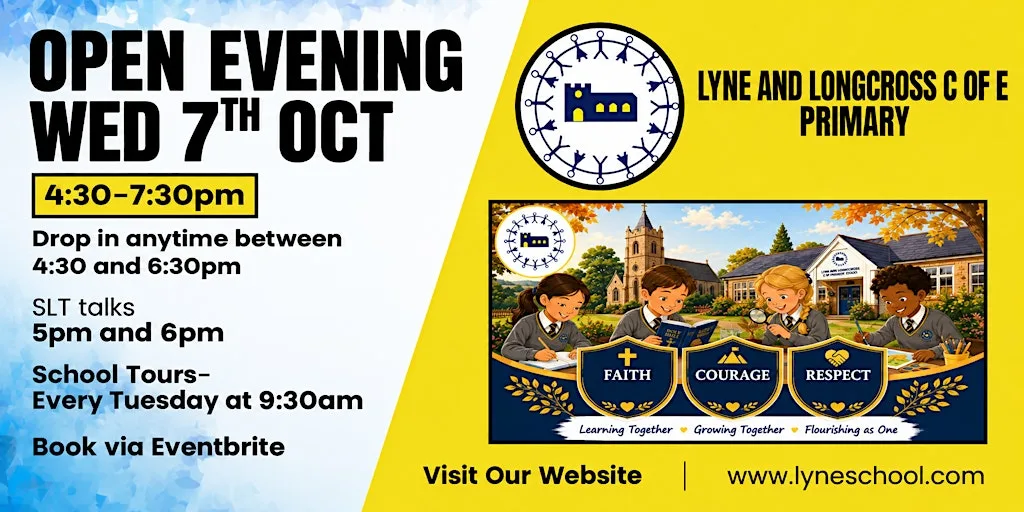 School Tours at Lyne & Longcross C of E Primary School