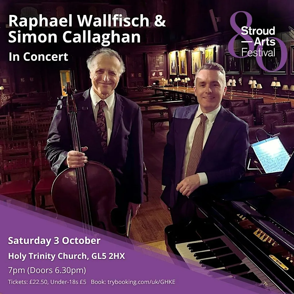 Raphael Wallfisch & Simon Callaghan In Concert