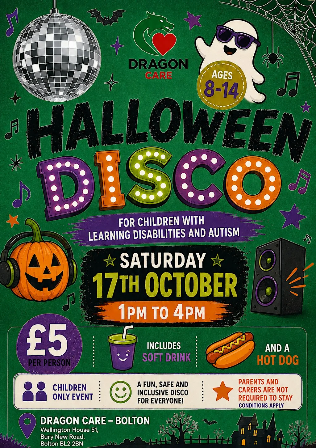 Halloween Disco - 8 - 14 - Dragon Care