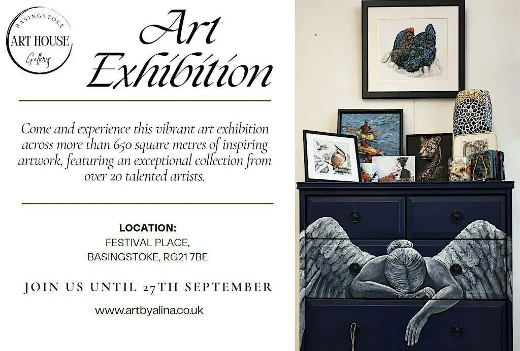 Exhibition at Festival Place, Basingstoke at Festival place