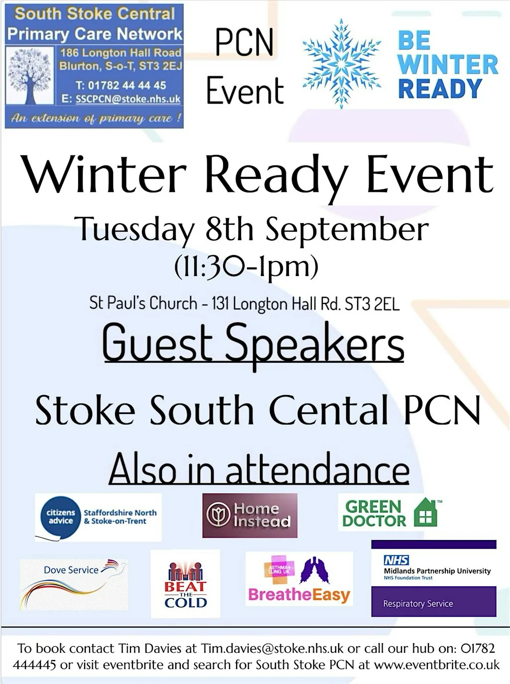 Winter Ready PCN Event