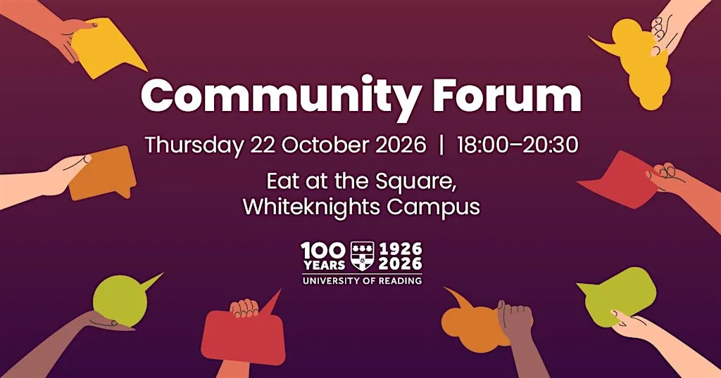 University of Reading Community Forum at Eat At The Square