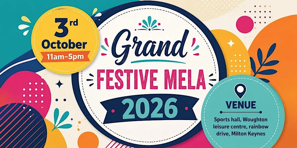 The Grand Festive Mela - Milton Keynes at Woughton Leisure Centre