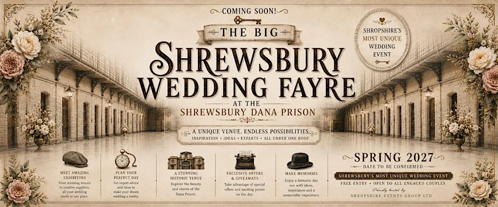 The Big Shrewsbury Wedding Fayre the The Dana at Shrewsbury Prison