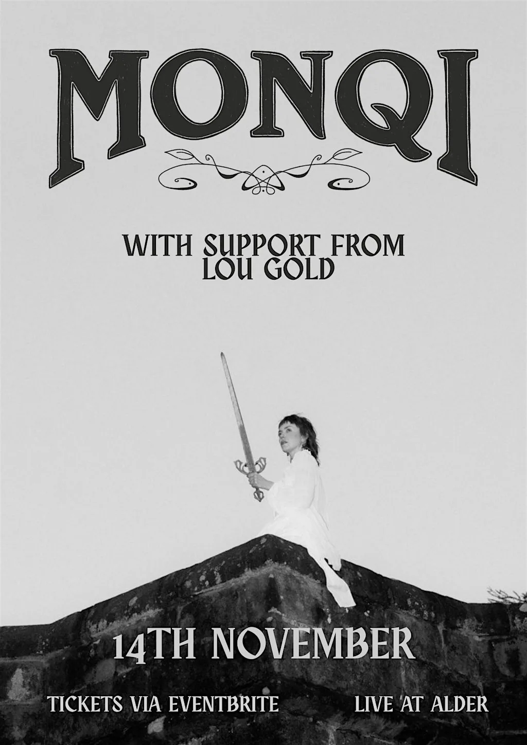 Monqi w/ support from Lou Gold at Alder