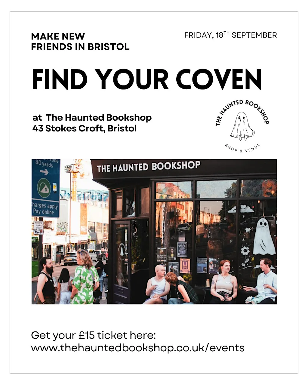 Find Your Coven - Meet New Friends in Bristol
