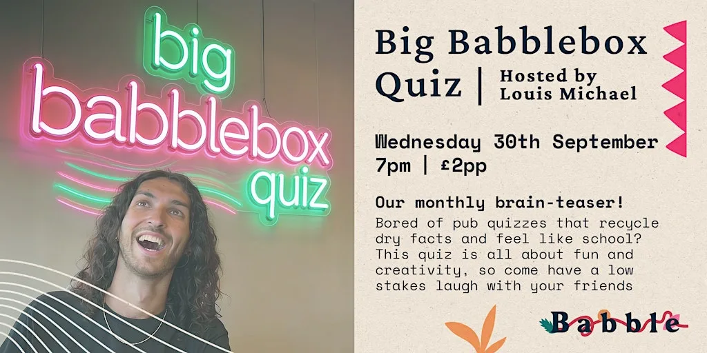 Big Babblebox Quiz at Babble