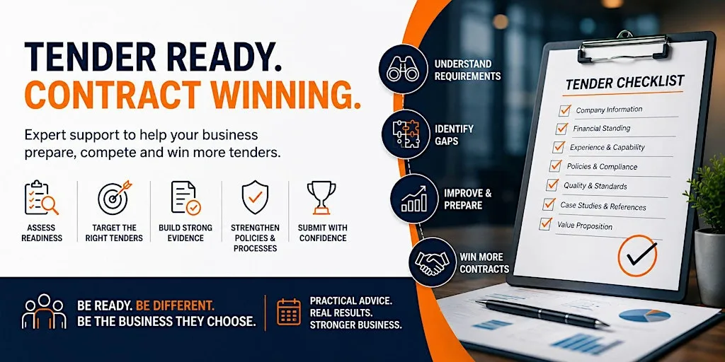 Tender Ready: Strengthen Your Business, Improve Your Bid Success at Britannia Hotel Newcastle Airport
