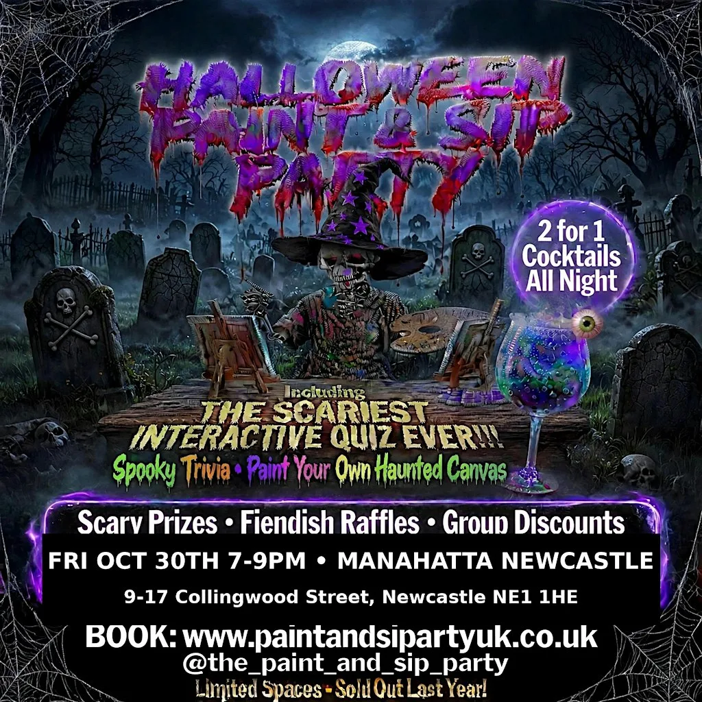 Halloween Paint Sip Manahatta Newcastle at Manahatta
