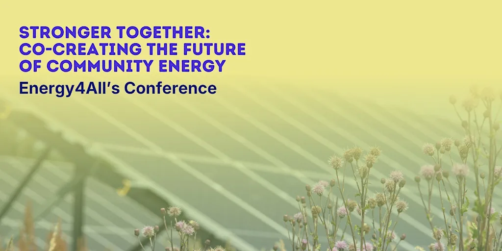 Energy4All's Conference: Co-Creating the Future of Community Energy at The James Hutton Institute