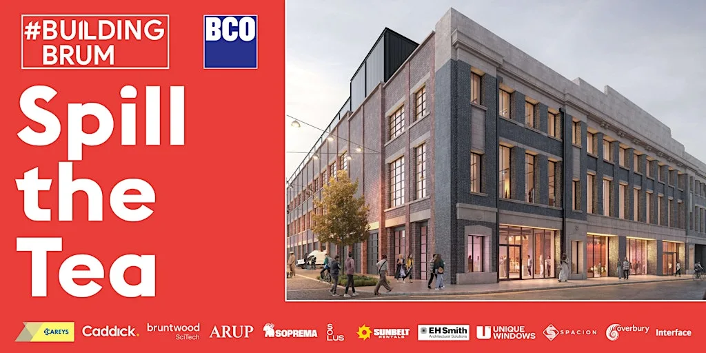 Building Brum and British Council for Offices: Spill the Tea with the BBC at EH Smith Design Centre