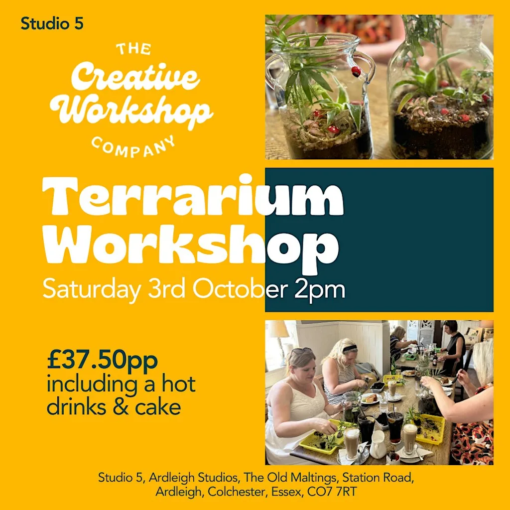 Terrarium Workshop at Studio 5