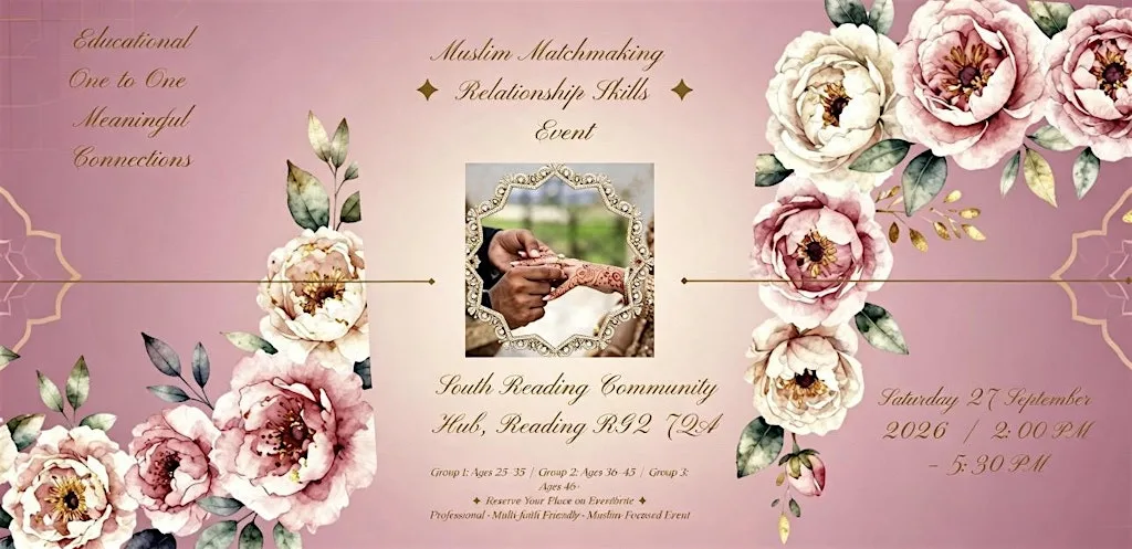 Matchmaking, Marriage and Relationship Skills Event