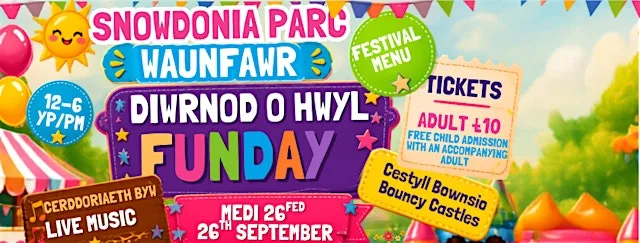 Snowdonia Parc Waunfawr Funday at Snowdonia Parc Campsite, Pub and Microbrewery