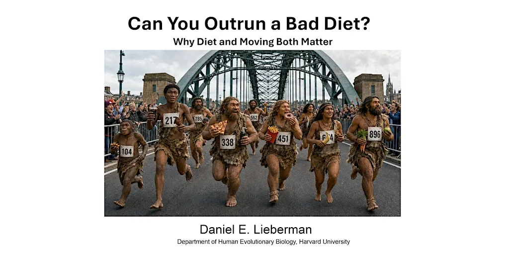 "Can You Outrun a Bad Diet? Why Diet and Moving Both Matter” at The Common Room