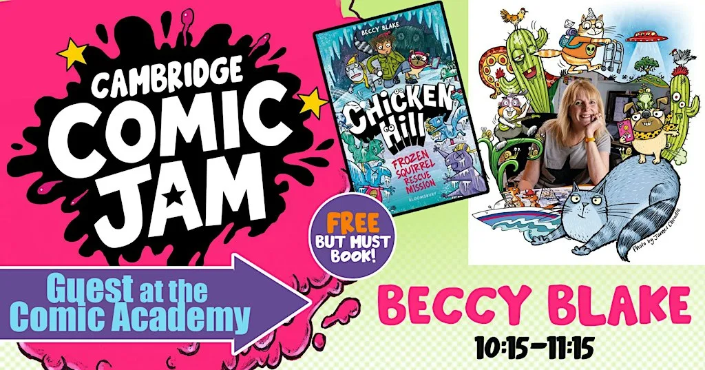 Create Crazy Characters with Beccy Blake | 10:15–11:15am