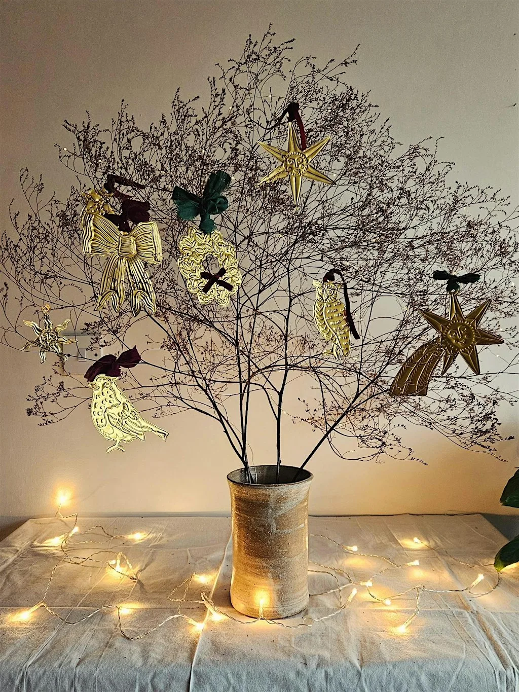 Tin Embossing: Christmas Decorations at Bowery