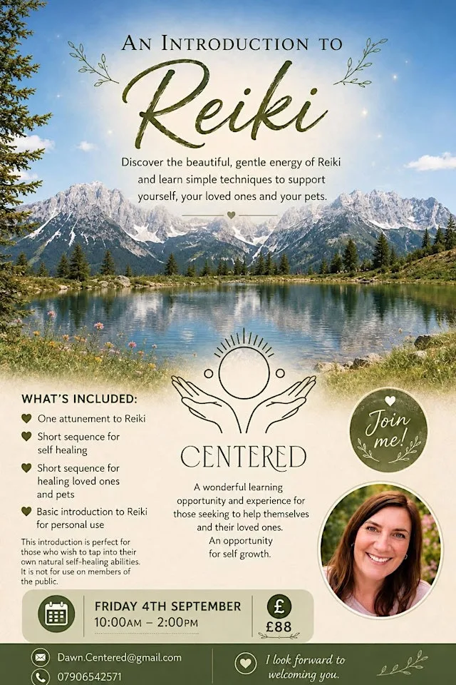 Introduction to Reiki at The Renaissance Centre