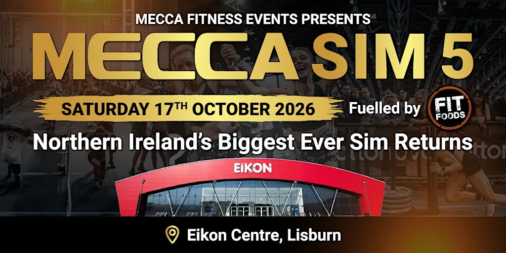 Mecca Hyrox Sim 5.0 - Fuelled By Fit Foods (Eikon Exhibition Centre)