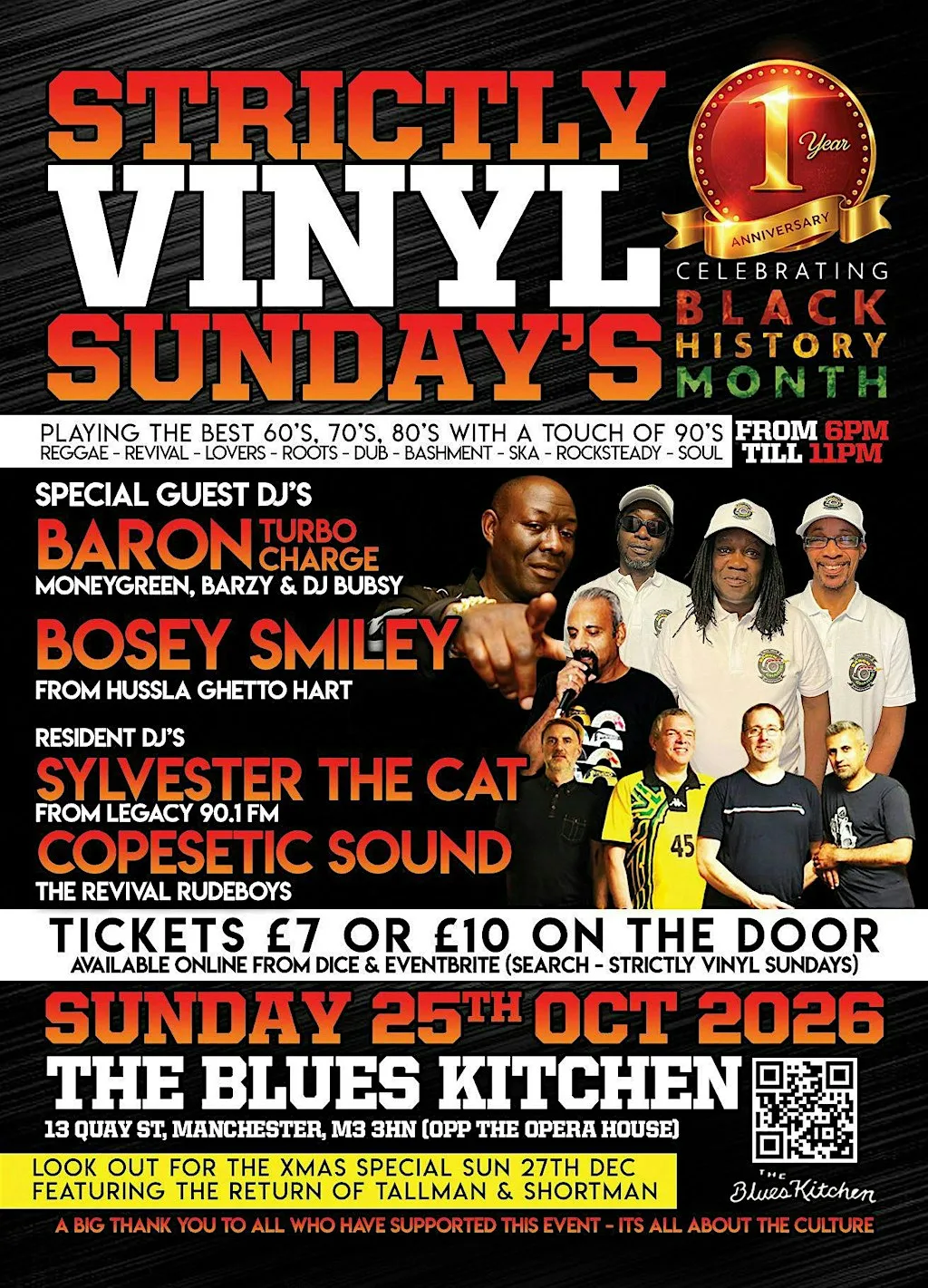 Strictly Vinyl Sundays 1st Birthday Celebration