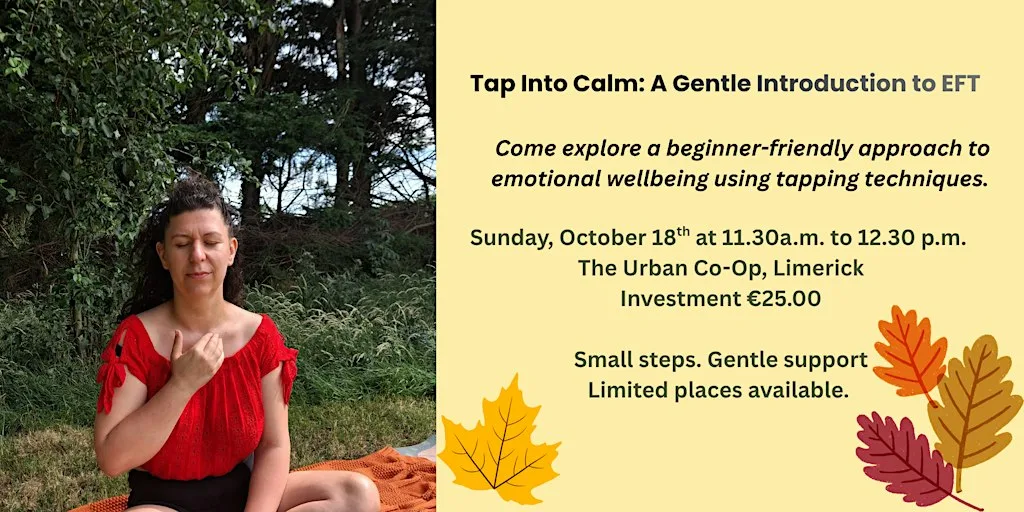 Tap Into Calm; A Gentle Introduction to EFT at The Urban Co-op