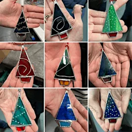 Stained Glass Christmas Decoration Workshop by Kate Henderson
