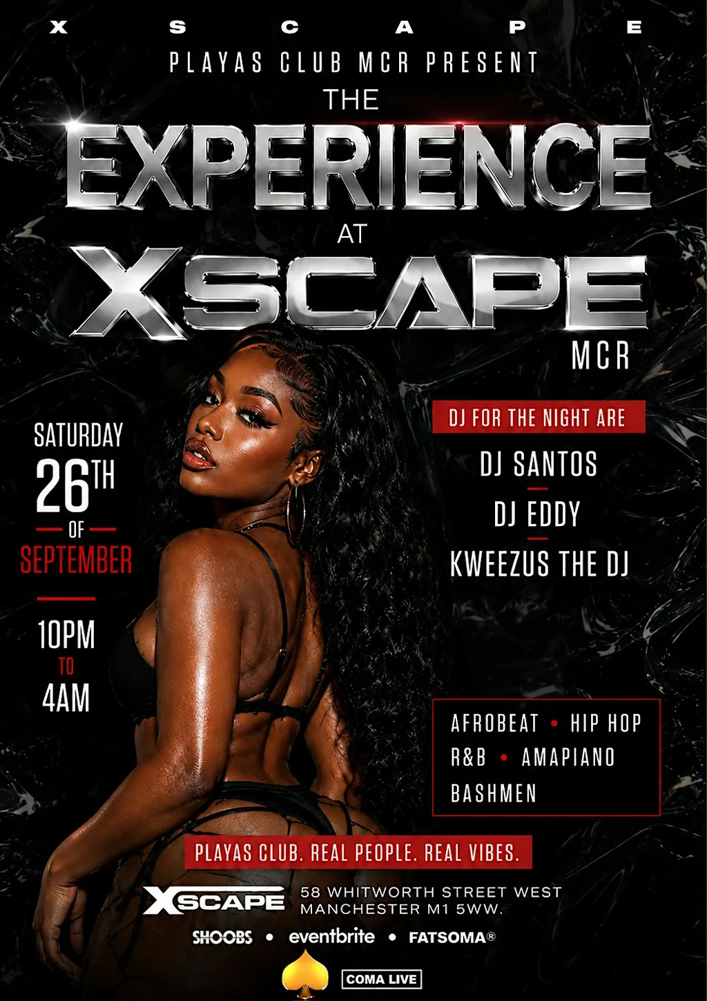 THE EXPERIENCE - Afrobeats/HipHop/Amapiano/RnB/DanceHall