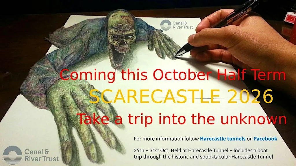 Scarecastle - Halloween at Harecastle Tunnel, October half-term 2026