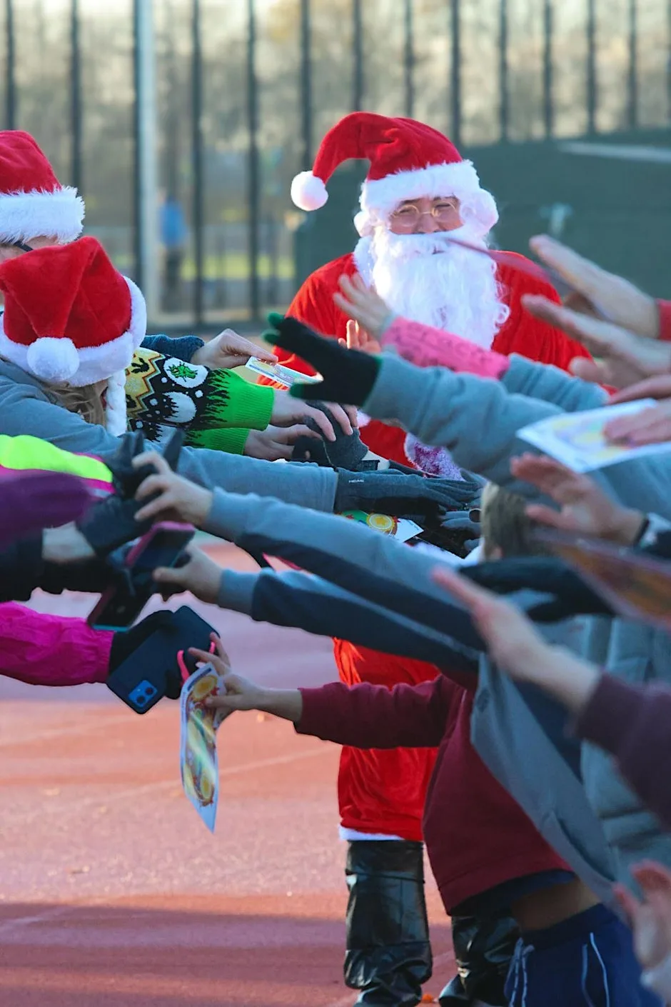 Mini Athletics Santa Fun Run is BACK! at University Sports Ground at Wilberforce Road. University Sports Ground, Wilberforce Road
