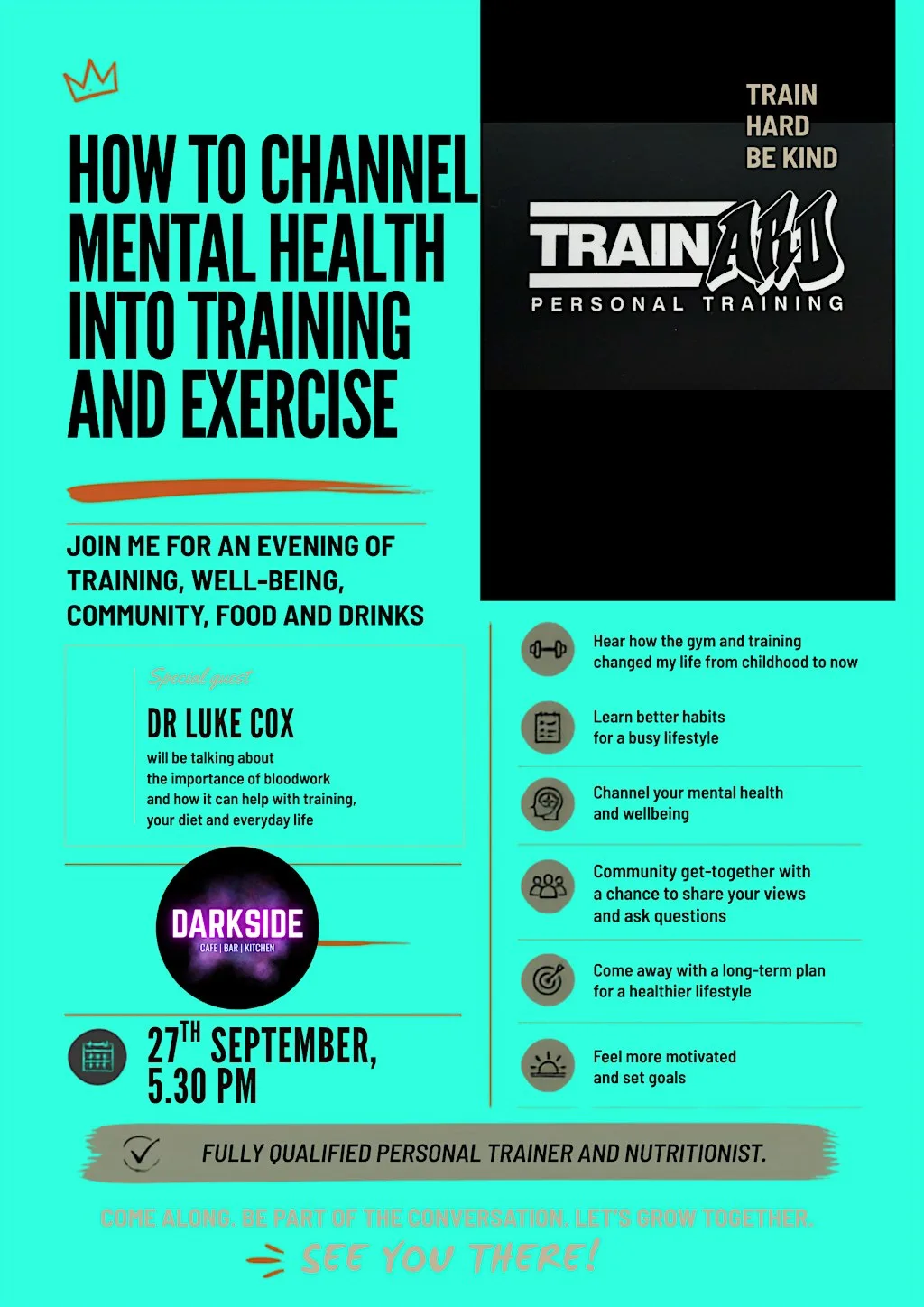 Train ARD at Darkside Café