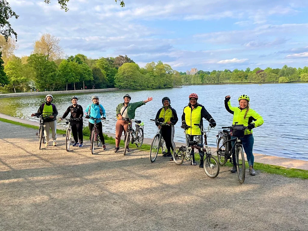 An evening ride around Wollaton Park and Highfields