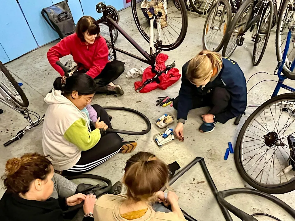 Puncture Repair Workshop