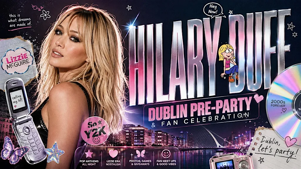 Hilary Duff Dublin Pre-Party & Fan Celebration at Jacobs Venue