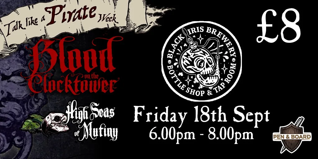 Blood on the Taps | A Blood on the Clocktower Game | Black Iris Taproom