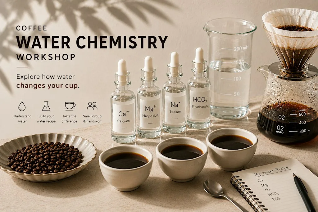 Ratdog coffee workshop - water chemistry intermediate