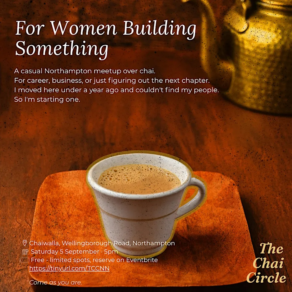 The Chai Circle - Northampton Meetup at Chaiiwala